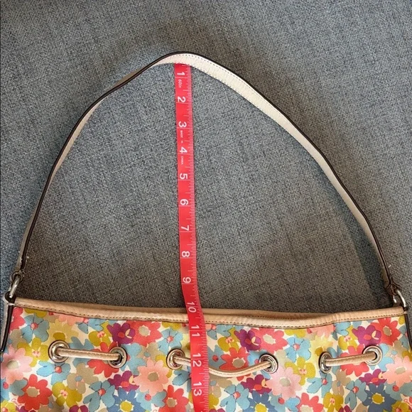 COACH Peyton Floral Print Coated Canvas Bucket Bag 17”x13”x5” - Picture 12 of 17